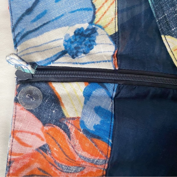 Tommy Bahama Tropical Floral Short Lined Linen Skirt size 4 - Picture 8 of 10